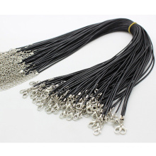 Wax Silk cord for necklace with clasps JS009